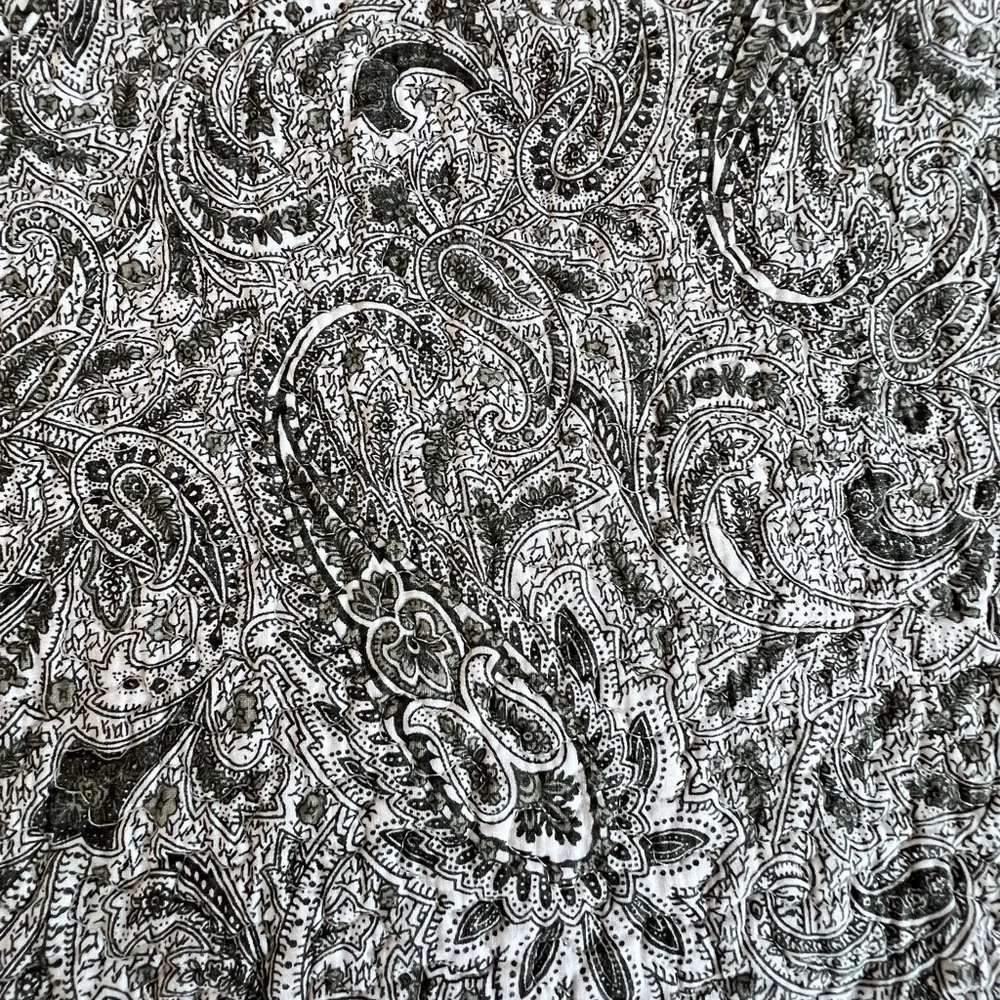 Paisley and Striped Reversible Table Runner​